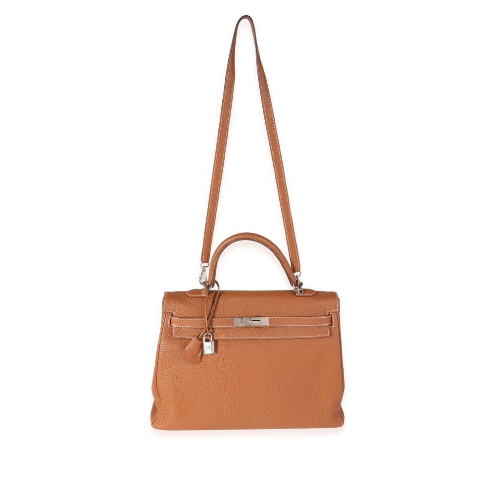 Hermès Gold Togo Retourne Kelly 35 PHW - Picture 4 of 8